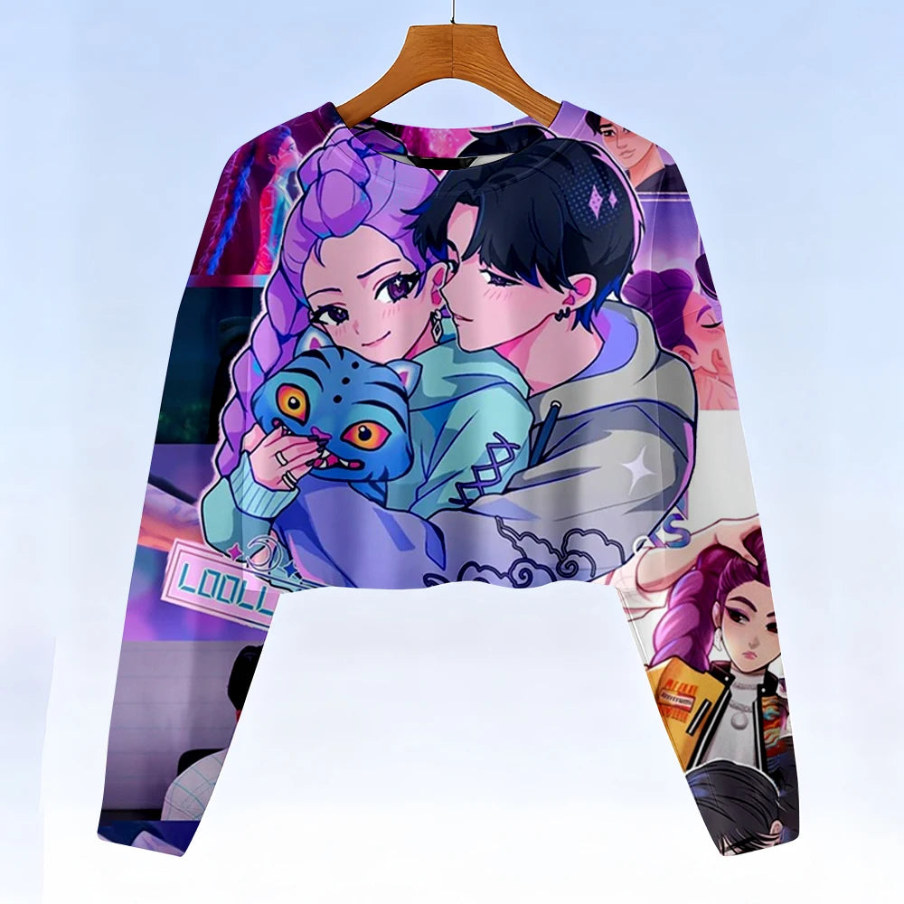 K-Pop Demon Hunters Hoodie – Fashion Hoodie for Toddler Girls & Kids