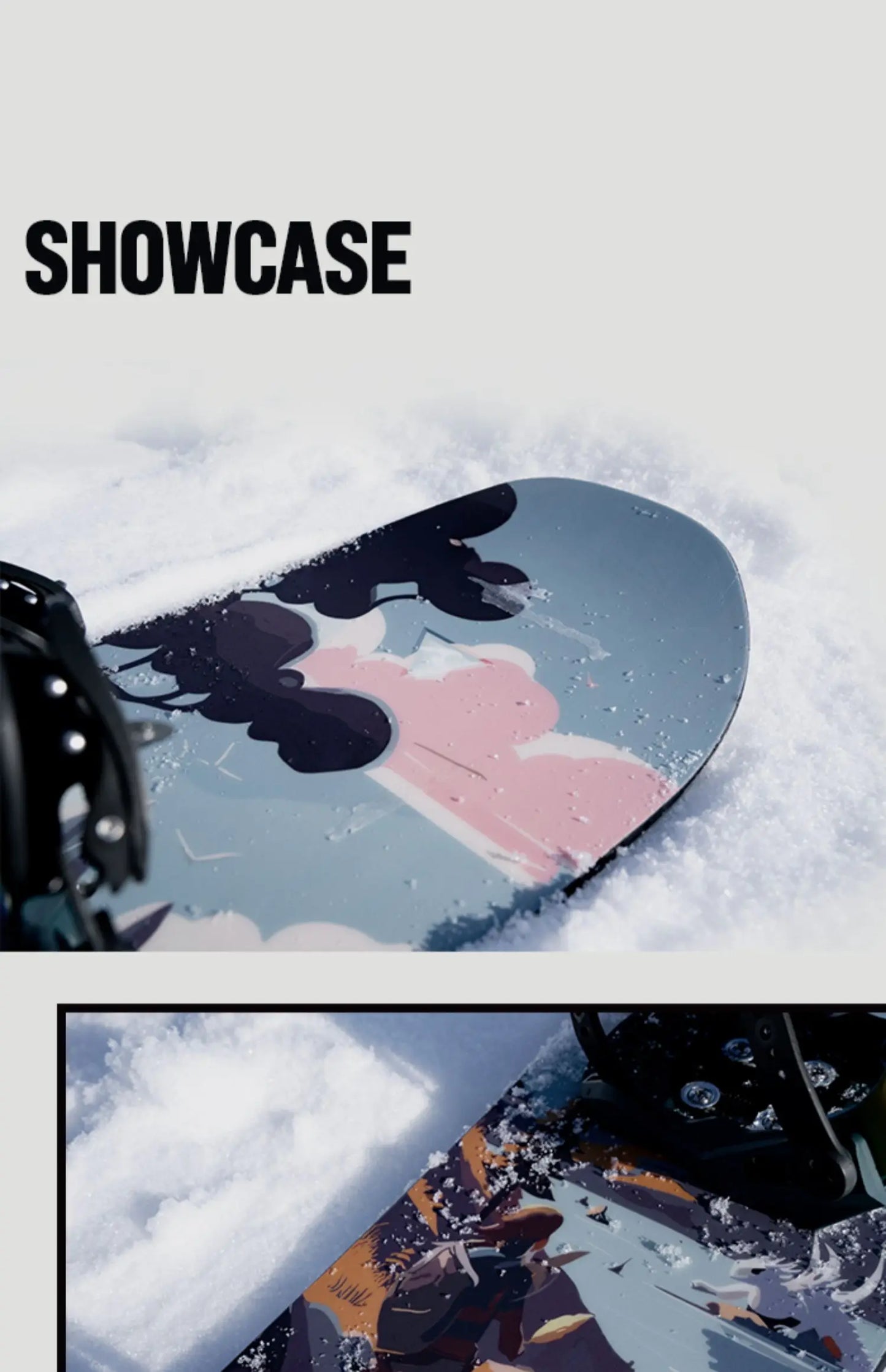 Children’s All-Round Snowboard – Flat & Carved Unisex Board