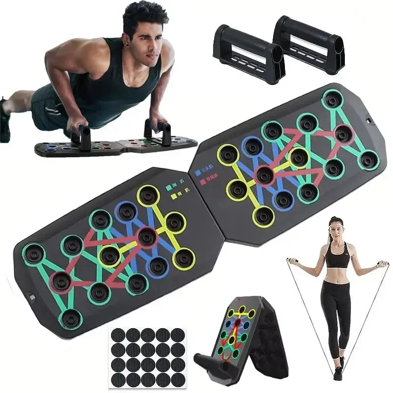 Portable Multifunctional Push-up Board Set