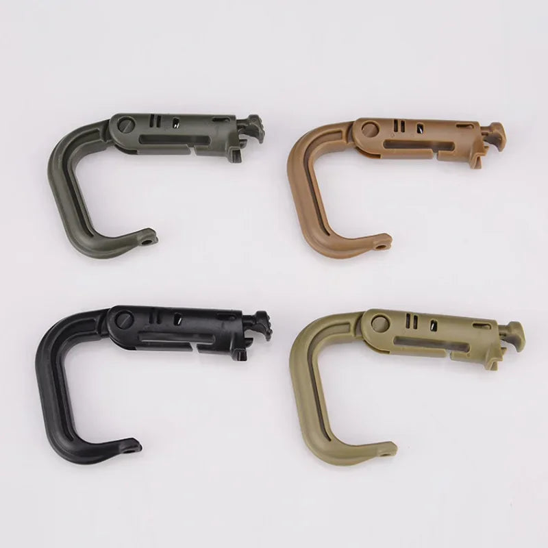 Plasctic Shackle Carabiner Buckle