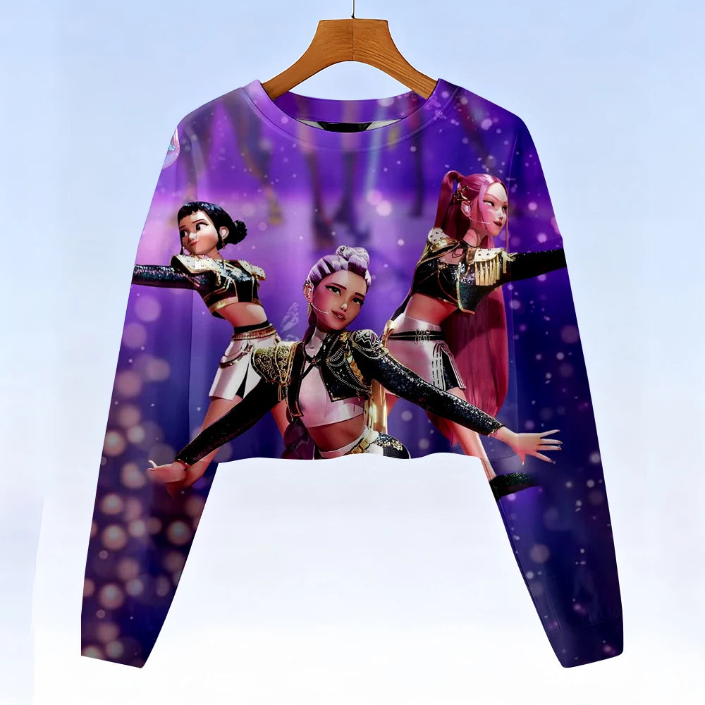 K-Pop Demon Hunters Hoodie – Fashion Hoodie for Toddler Girls & Kids