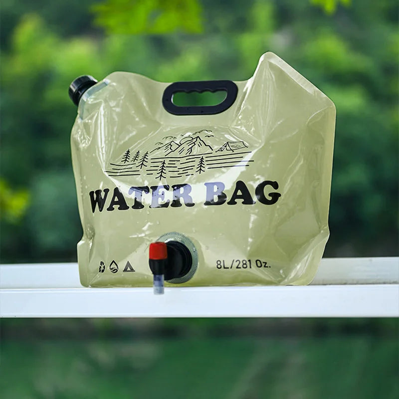 Outdoor Hiking Folding Water Bucket Bag