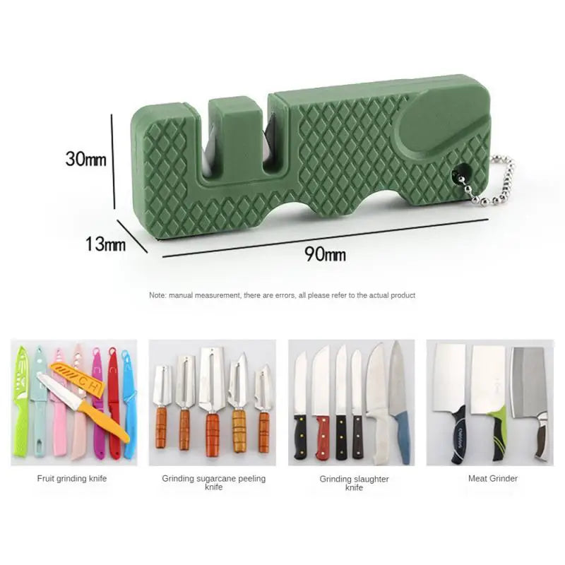 Mini Portable Outdoor Knife Sharpener for Camping & Kitchen Use