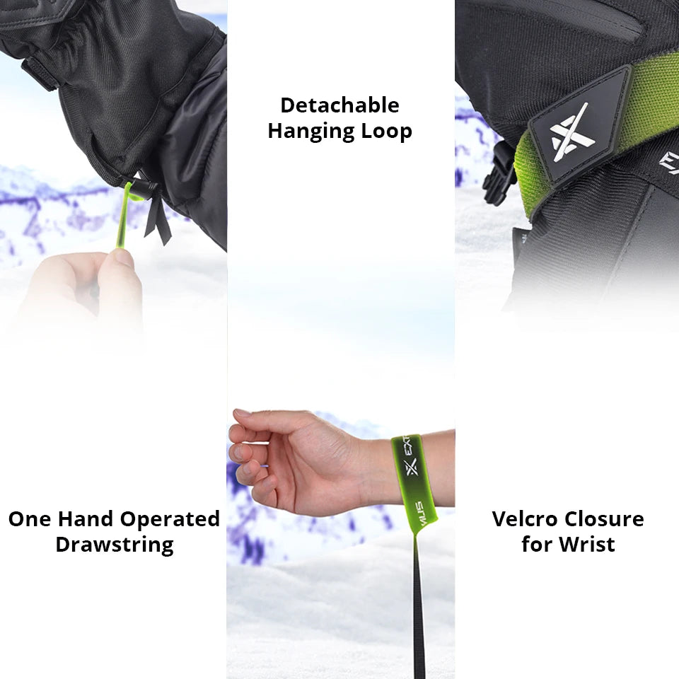 Extremus Outlook Peak Ski Gloves for Men and Women